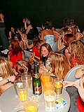 Horny drunken women enjoy strippers dick in the club - 001