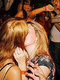Many drunk partygirls sucking and fucking at a wild sex orgy - 016