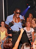 Black stranger with big dick seduces drunken girls on party